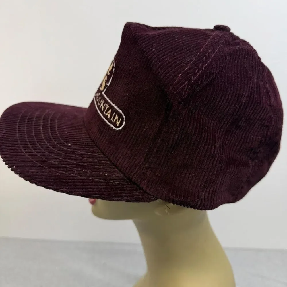 Unbranded Men's Burgundy Hat
